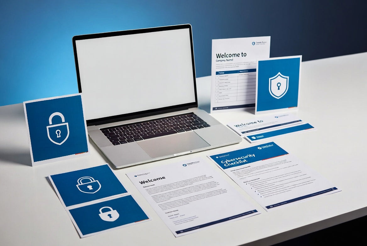 Employee Cybersecurity Onboarding Kit (Digital Templates & Guides)